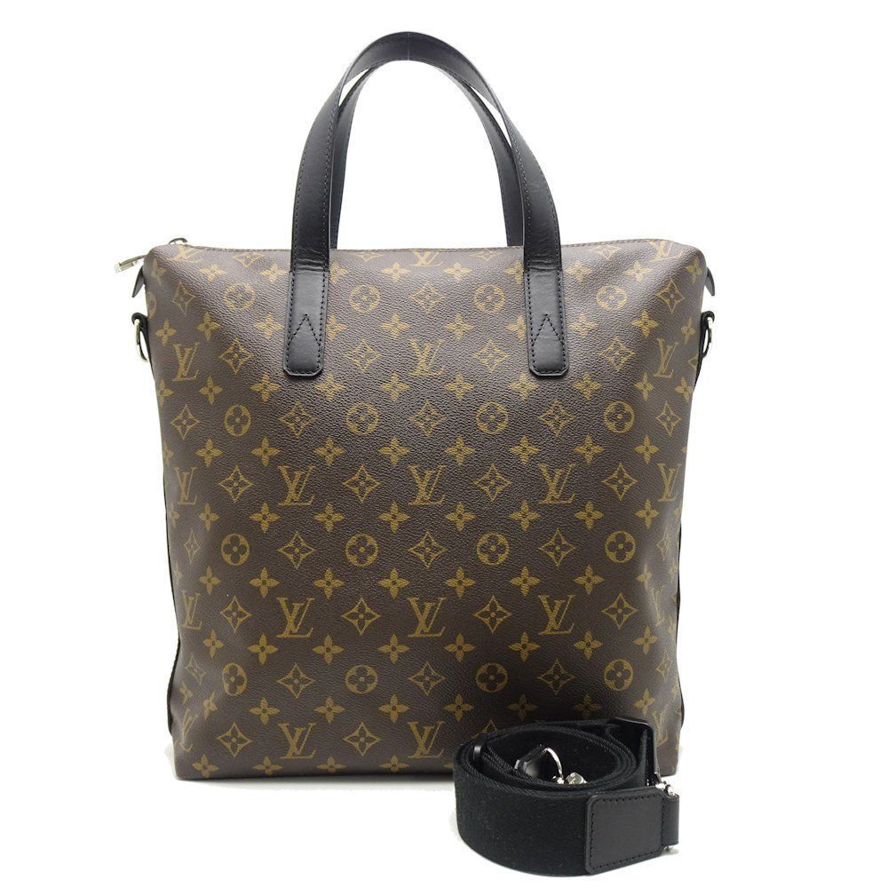 Louis Vuitton Monogram Macassar Kitan Brown 2WAY Bag